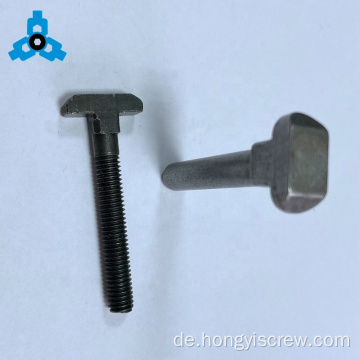 Kohlenstoffstahl T-Bolts Square Neck Headoem Stock Stütze